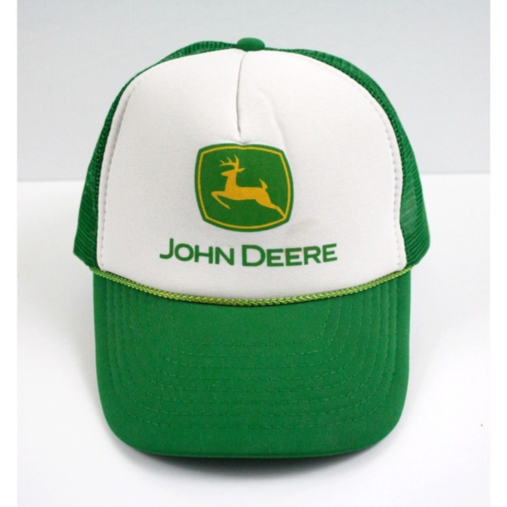 John Deere Mesh &‎ Foam Nissun Snapback Hat Cap Truckers